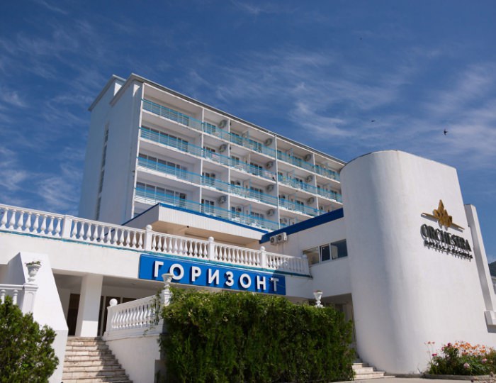 Внешний вид и территория - Отель «Orchestra Горизонт» Геленджик