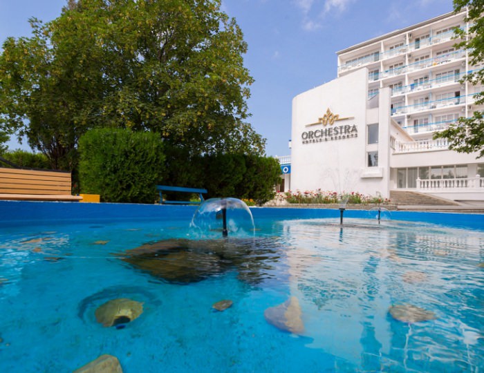 Внешний вид и территория - Отель «Orchestra Горизонт» Геленджик