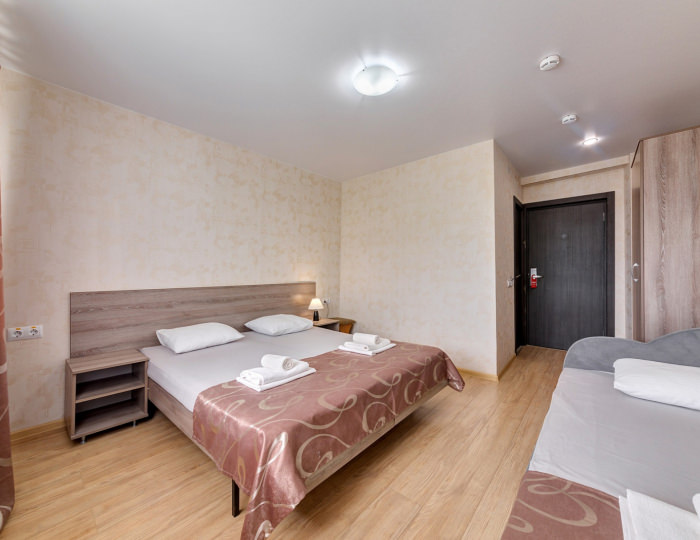 Стандарт 3-местный (Корпус 1) - Отель «Orchestra Горизонт» Геленджик