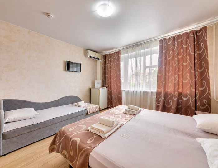 Стандарт 3-местный (Корпус 1) - Отель «Orchestra Горизонт» Геленджик