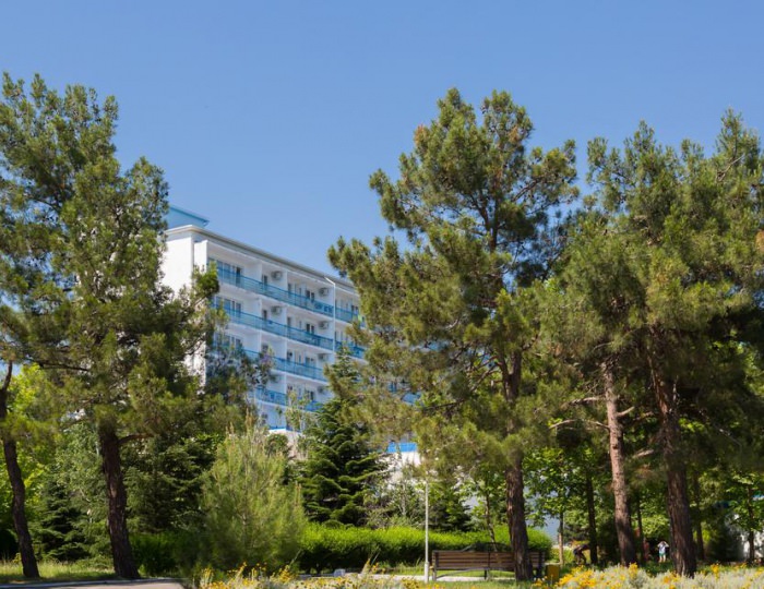 Внешний вид и территория - Отель «Orchestra Горизонт» Геленджик